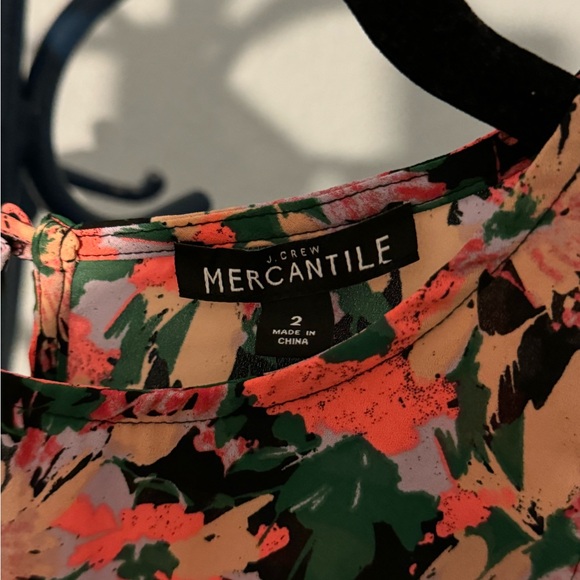 J. Crew Mercantile Women’s Size 2 Floral Maxi Dress - Picture 2 of 3